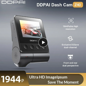 DDpai Dual Dash Cam Z40